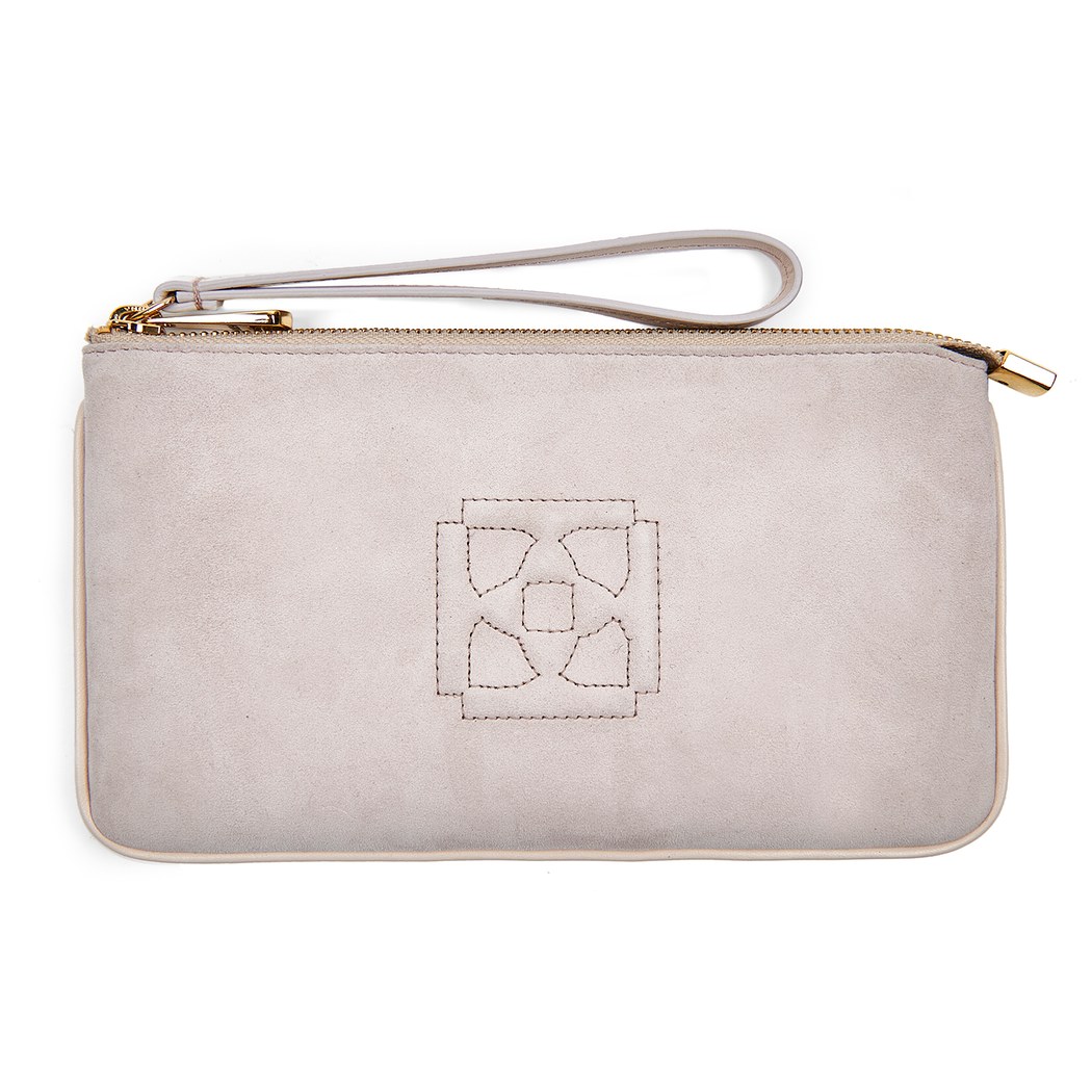 Pudra Fermuarlı Kadın Deri Cüzdan