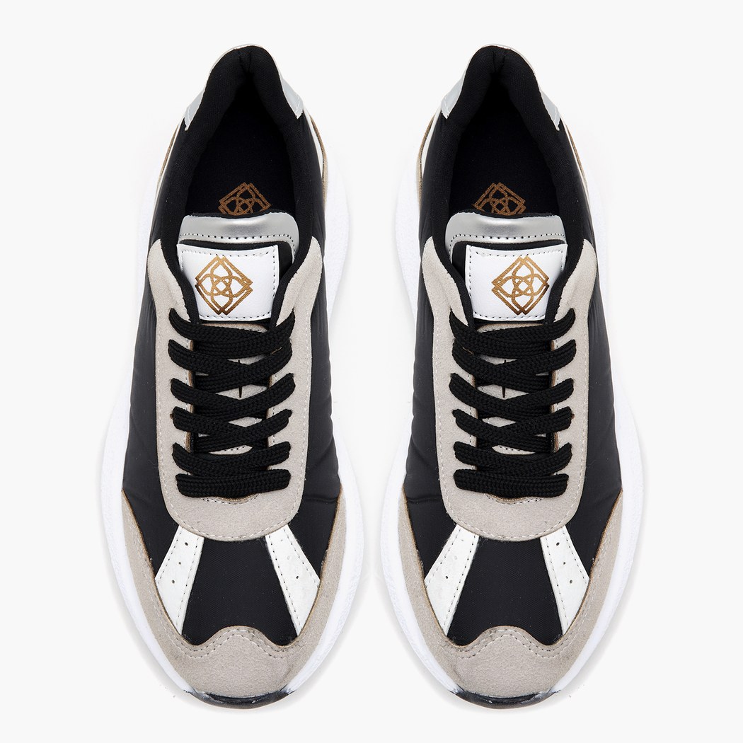 Puente Siyah Kadın Spor Ayakkabı