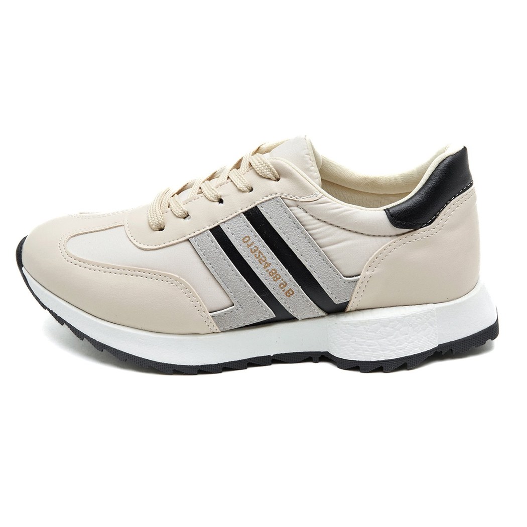 Pyle Bej Kadın Spor Ayakkabı