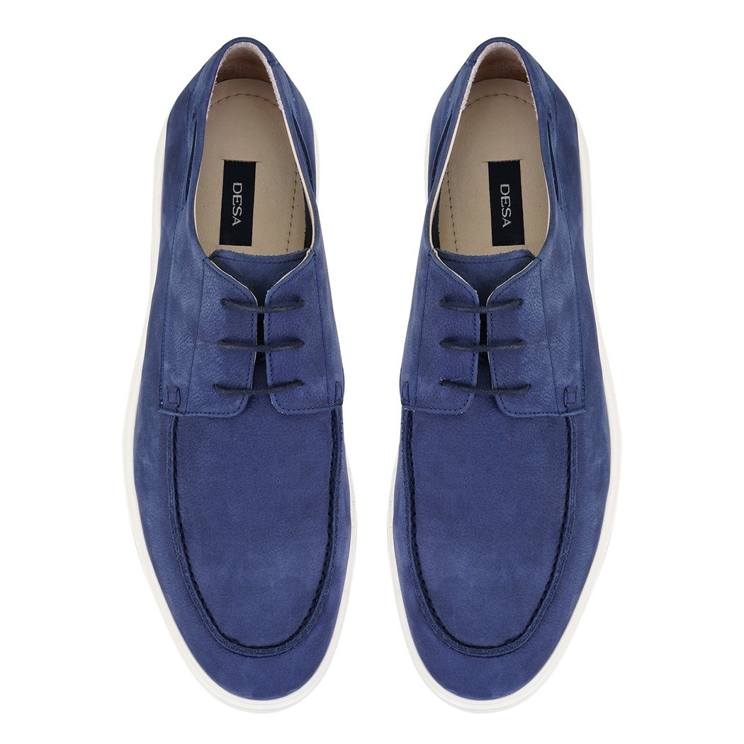 Quade Lacivert Erkek Deri Günlük Ayakkabı