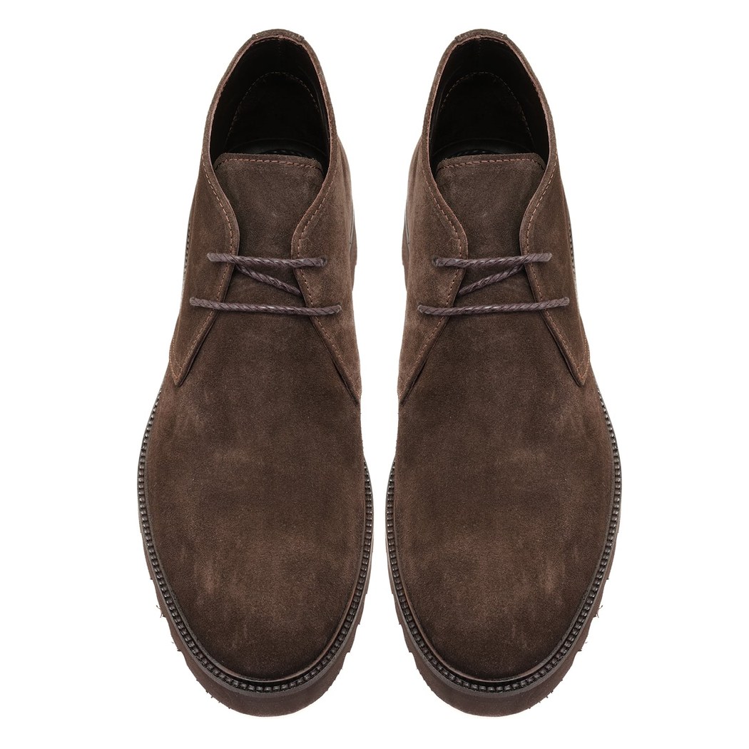 Rachel Kahve Erkek Süet Deri Bot