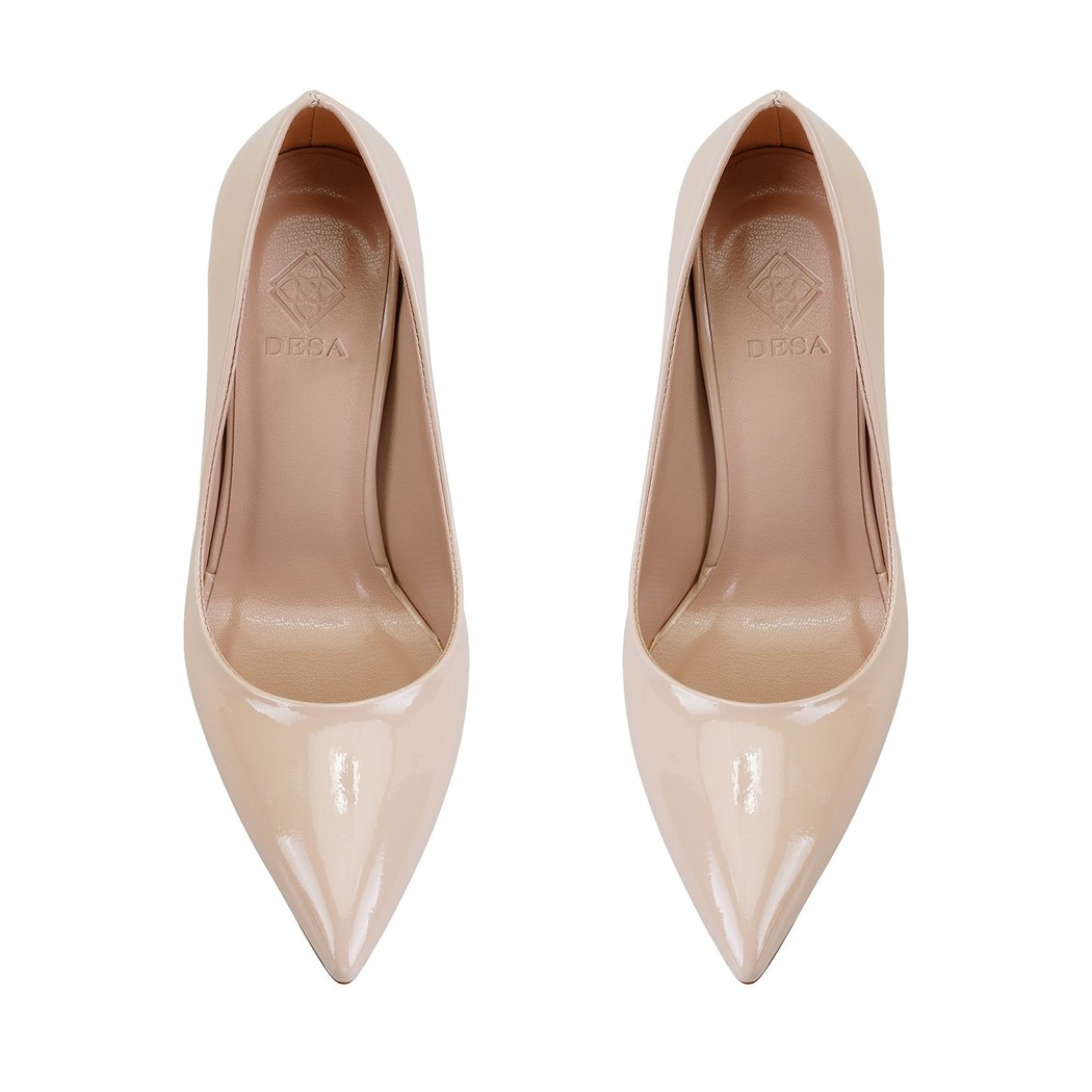 Ramona Bej Kadın Topuklu Deri Stiletto