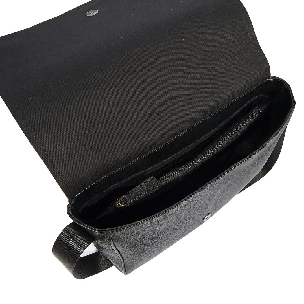 Remi Erkek Örgü Deri Postacı Çantası