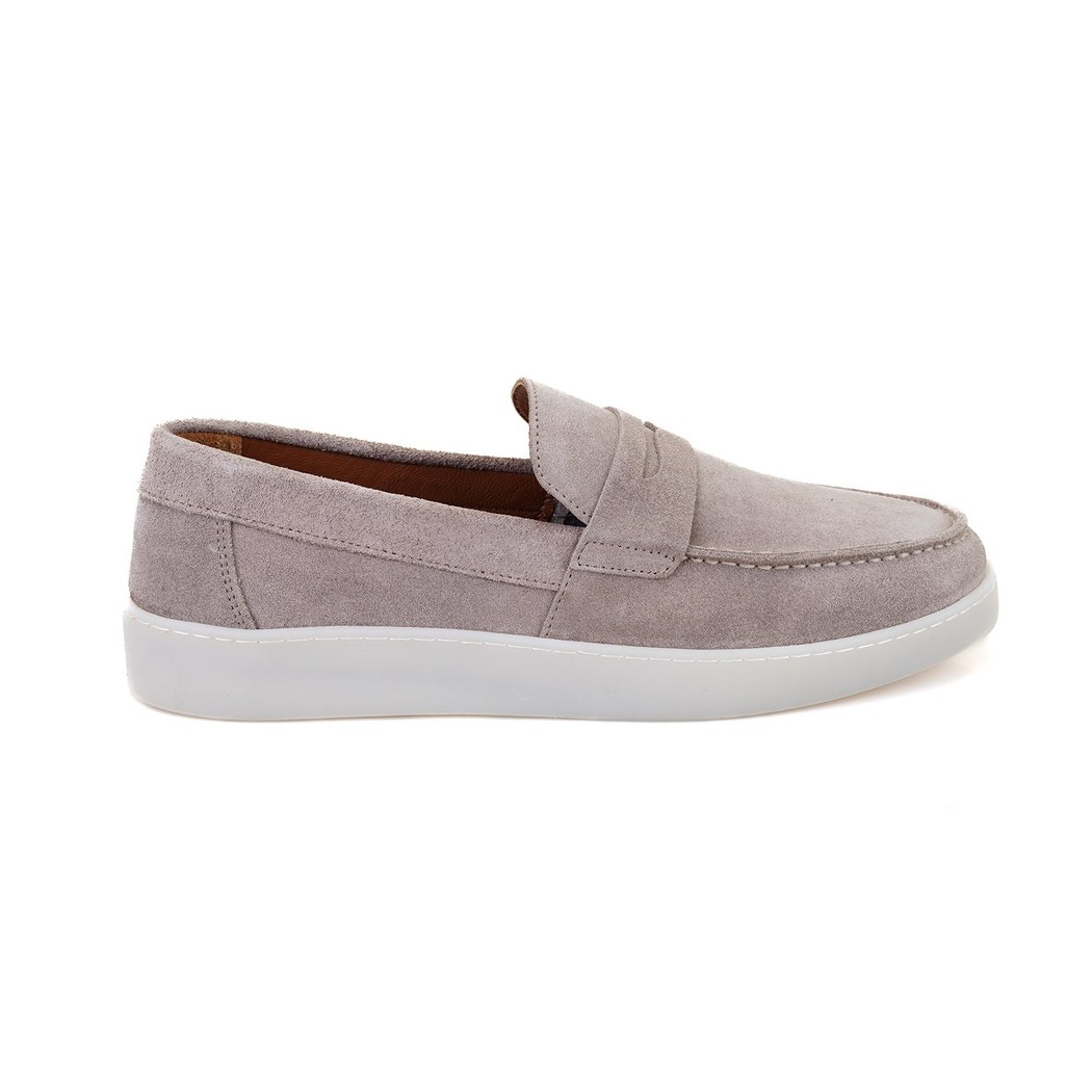Renfred Gri Erkek Süet Deri Günlük Ayakkabı