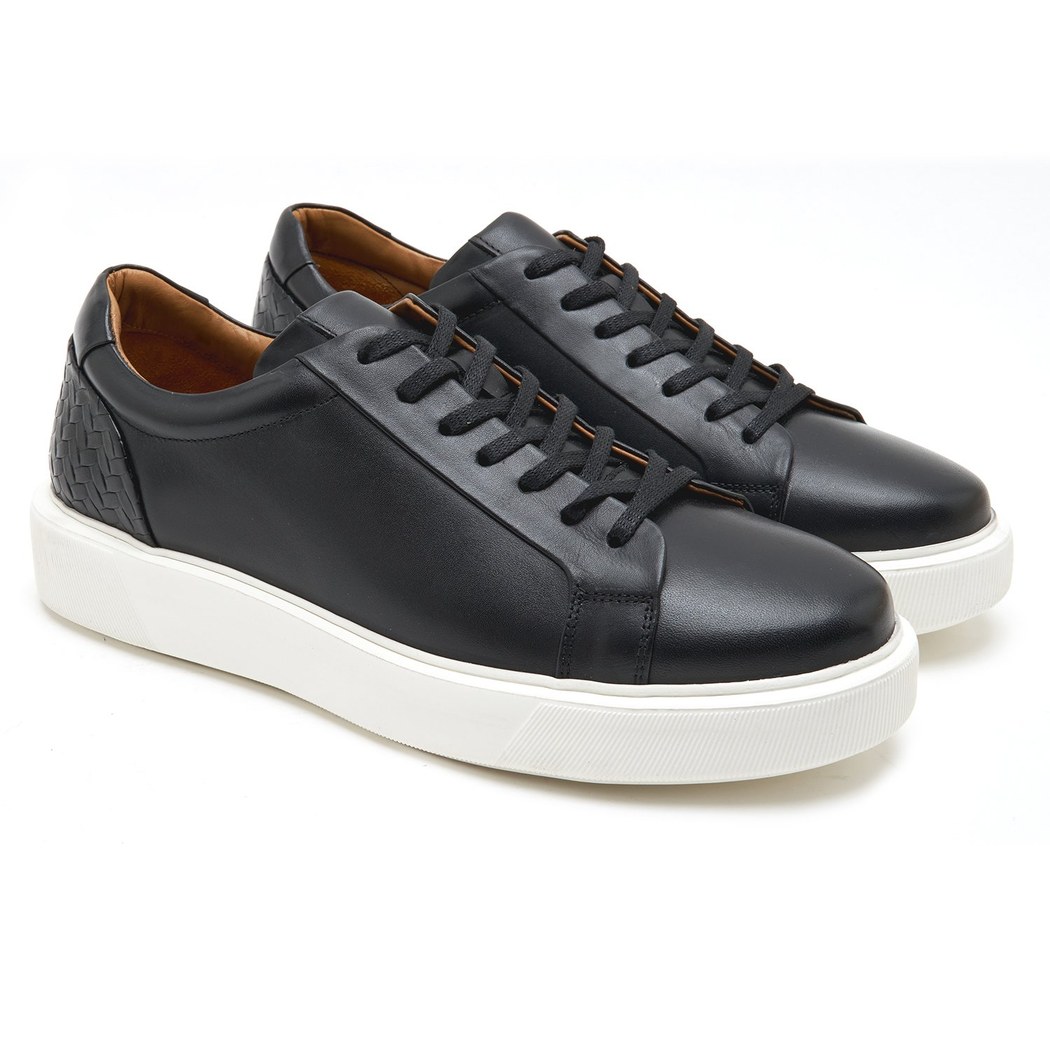 Rex Siyah Erkek Deri Spor Ayakkabı