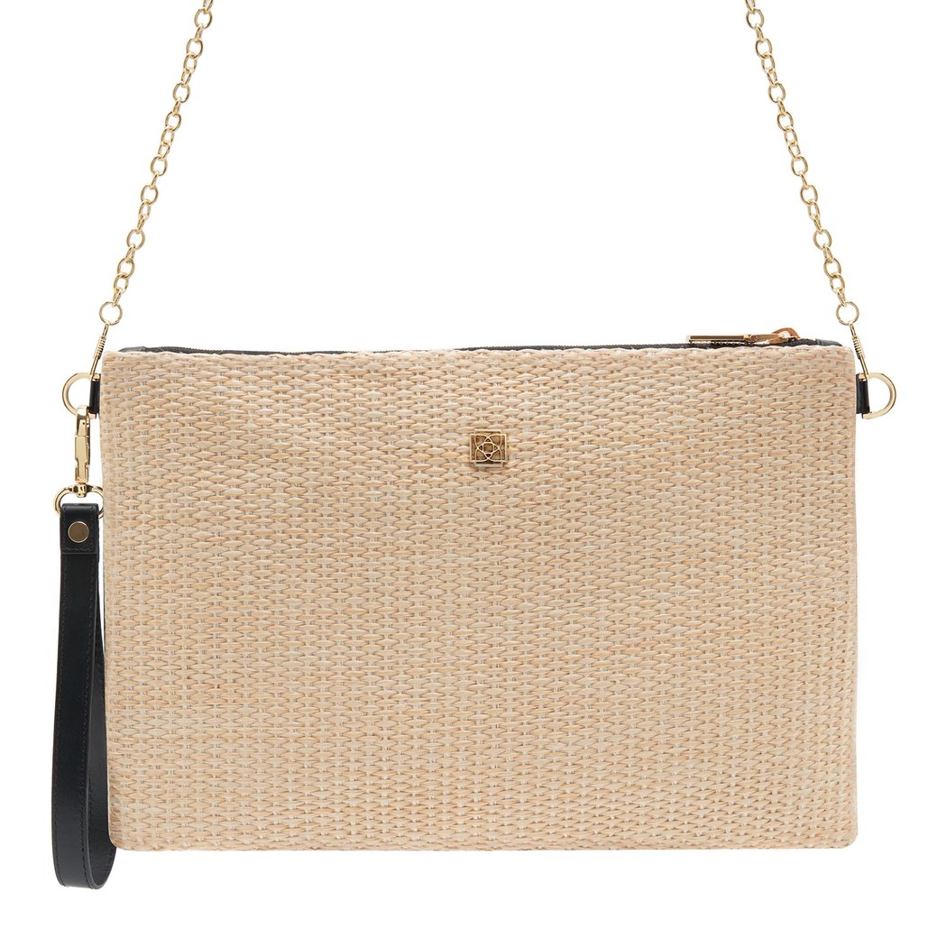 Reynold Kırmızı Kadın Hasır El Çantası