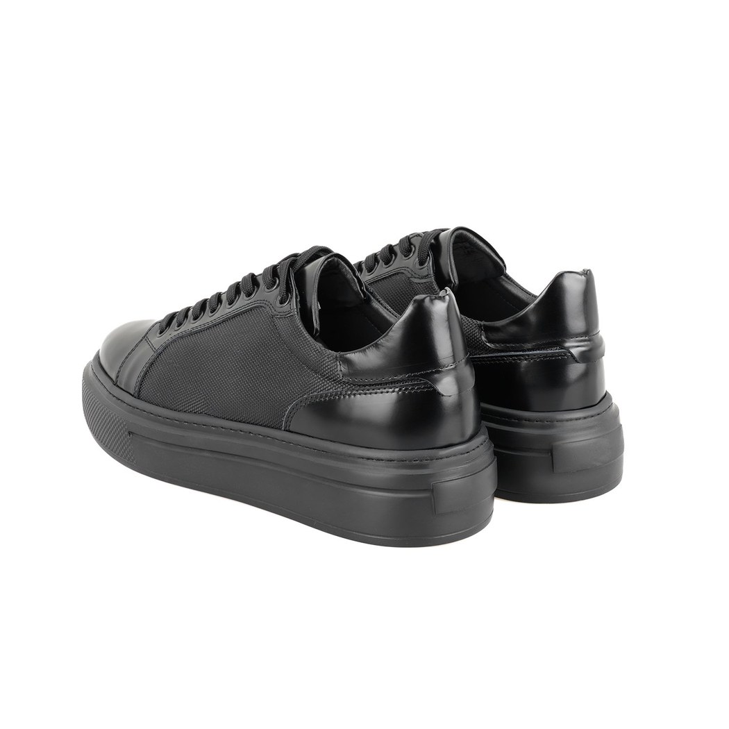 Richard Siyah Erkek Deri Günlük Ayakkabı