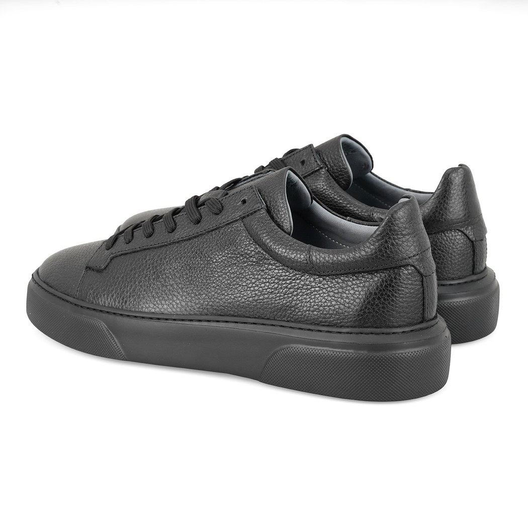 Ronan Siyah Erkek Deri Günlük Ayakkabı