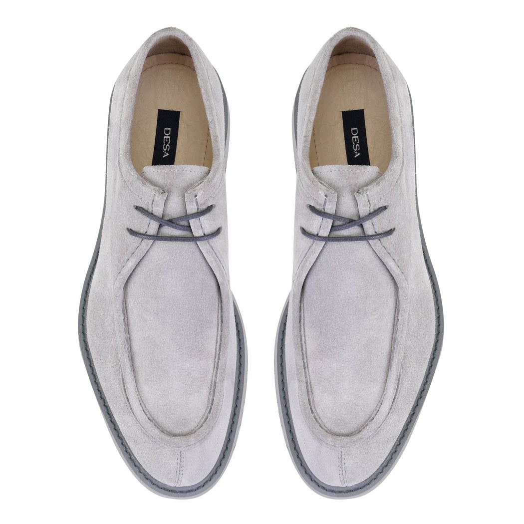 Rory Gri Erkek Günlük Süet Deri Ayakkabı