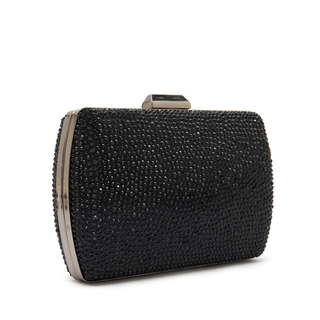 Rosa Siyah Kadın Gece Çantası