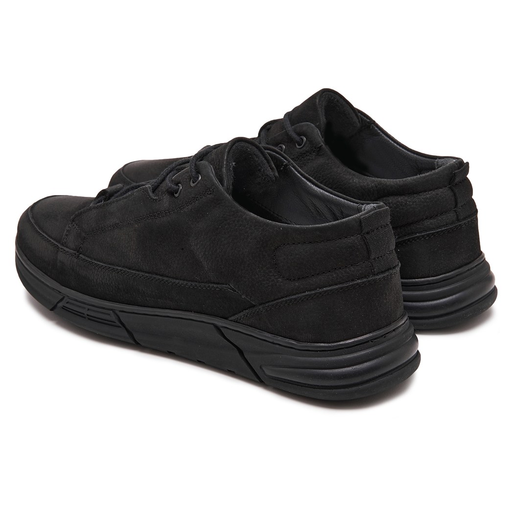 Roser Siyah Erkek Nubuk Günlük Ayakkabı