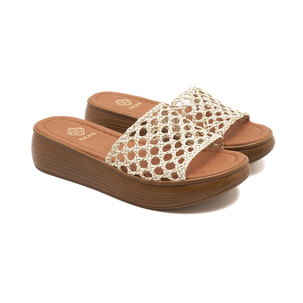 Rossen Bej Kadın File Örgü Terlik