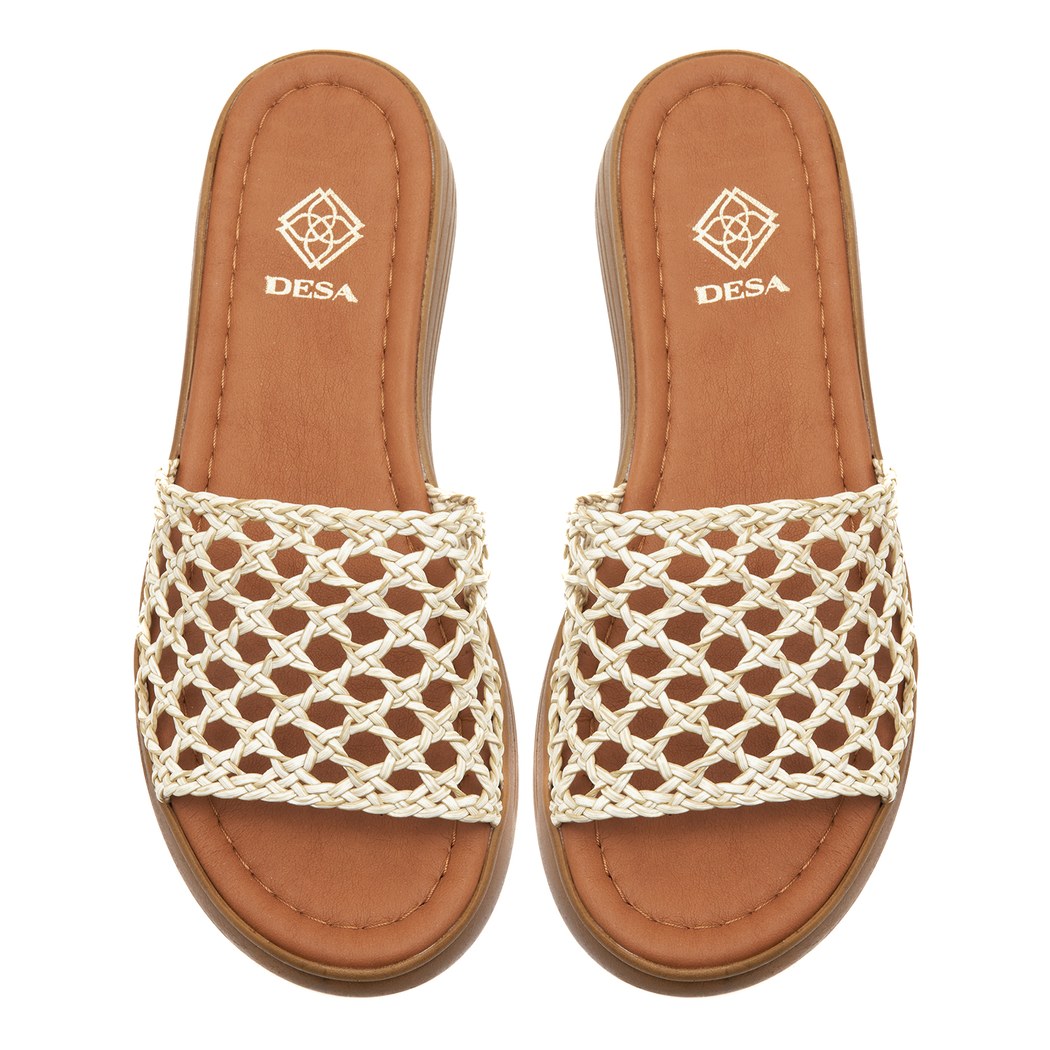 Rossen Bej Kadın File Örgü Terlik