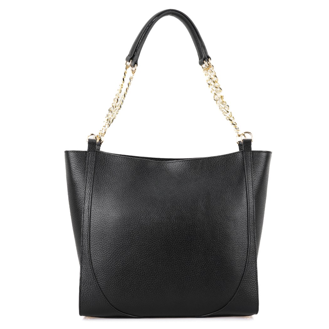 Rouse Siyah Kadın Deri Omuz Çantası