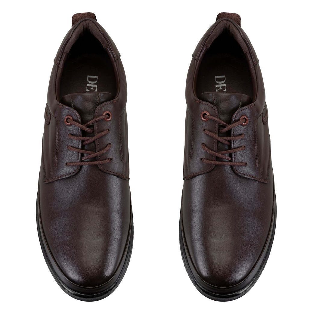 Ruben Kahve Erkek Deri Günlük Ayakkabı