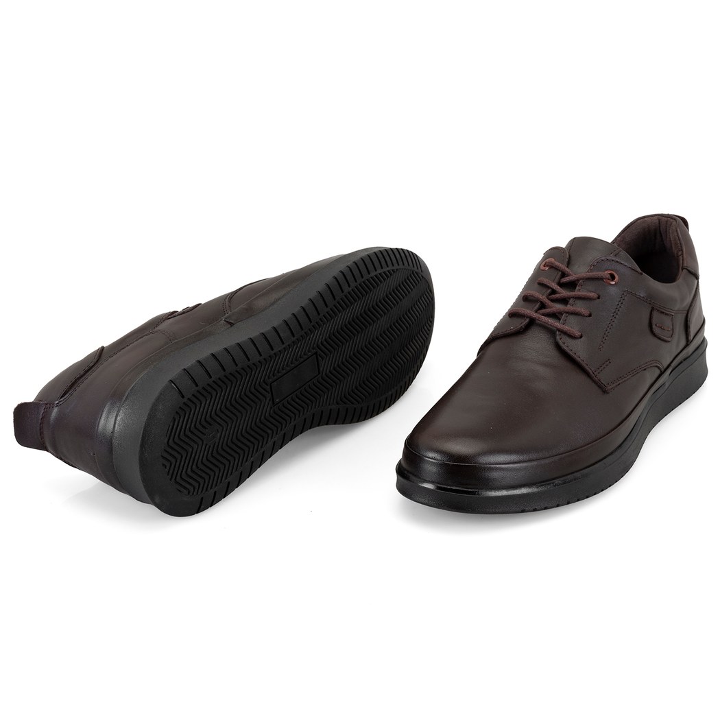 Ruben Kahve Erkek Deri Günlük Ayakkabı