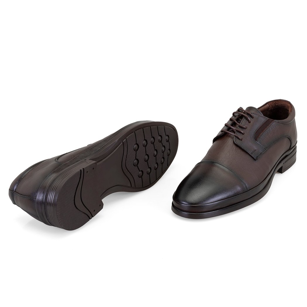 Sammy Kahve Erkek Deri Klasik Ayakkabı