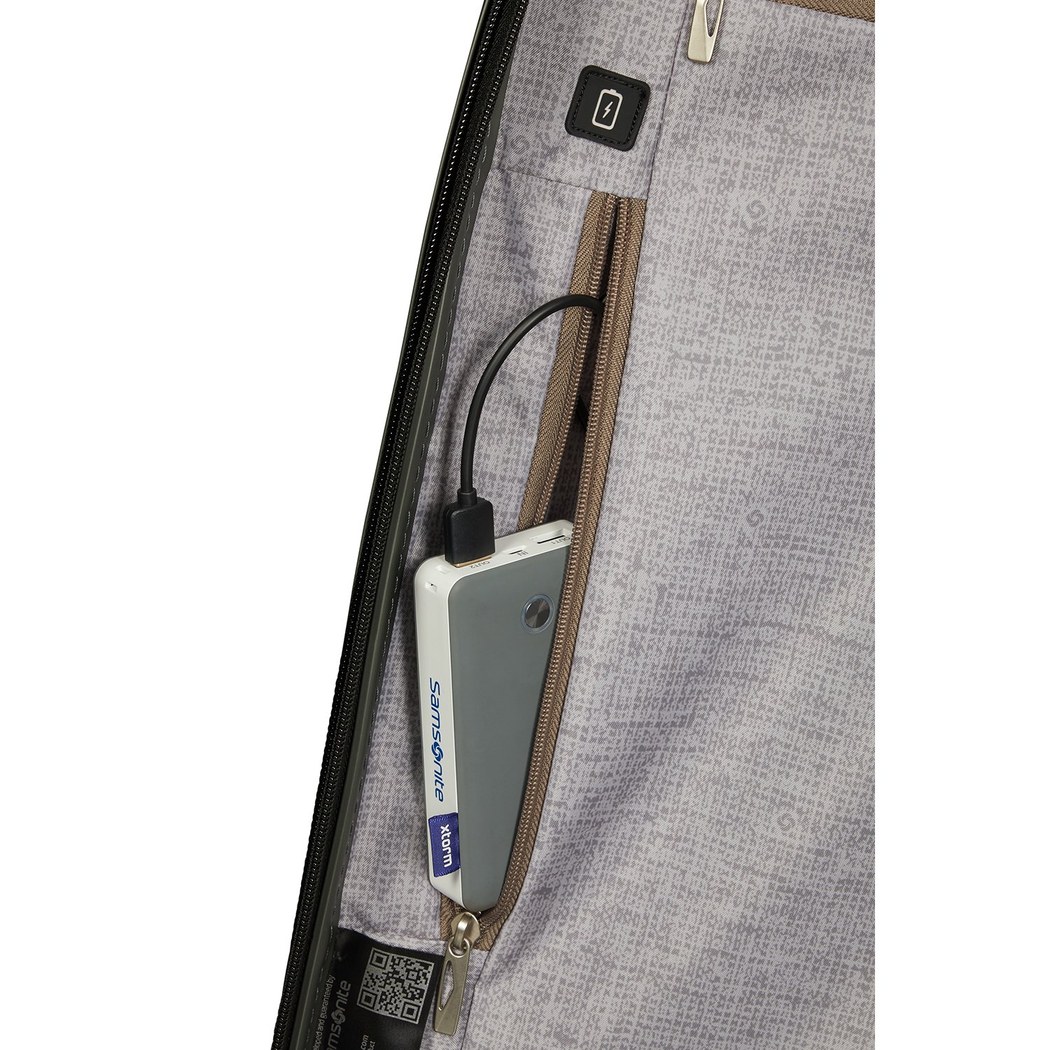 Samsonite C-Lite - Spinner 4 Tekerlekli Körüklü Kabin Boy Valiz 55cm