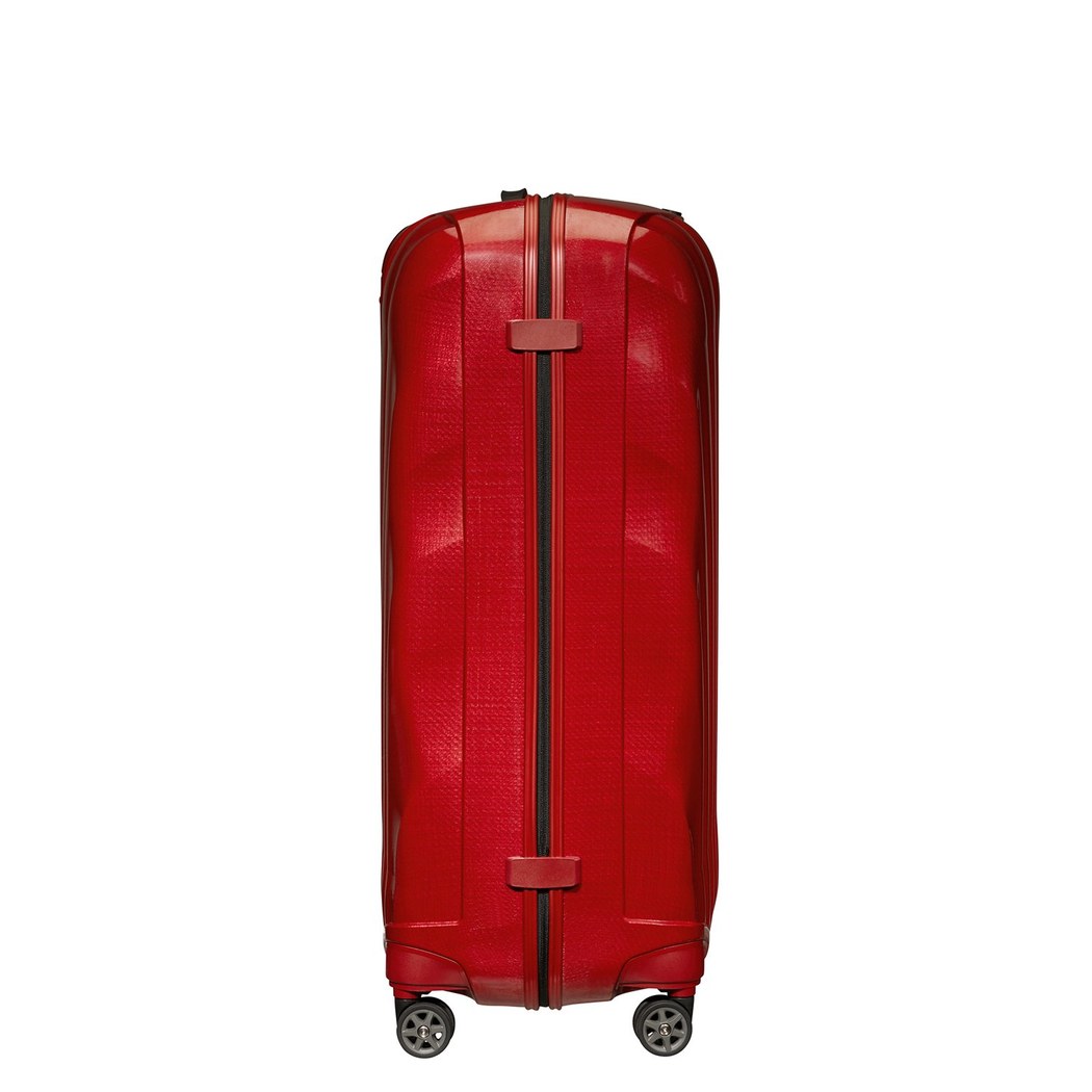 Samsonite C-Lite - Spinner Kırmızı 4 Tekerlekli Ekstra Büyük Boy Valiz 81cm