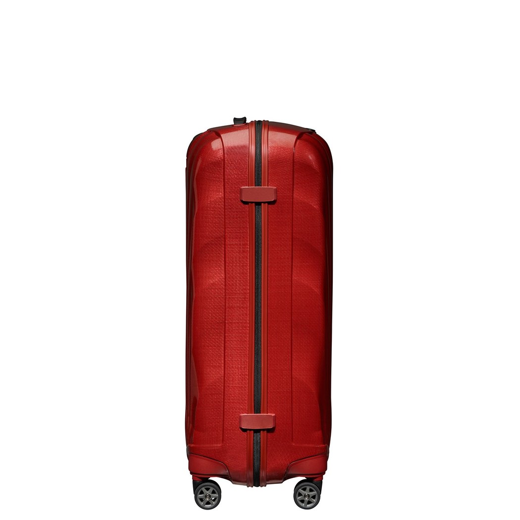Samsonite C-Lite - Spinner Kırmızı 4 Tekerlekli Büyük Boy Valiz 75cm