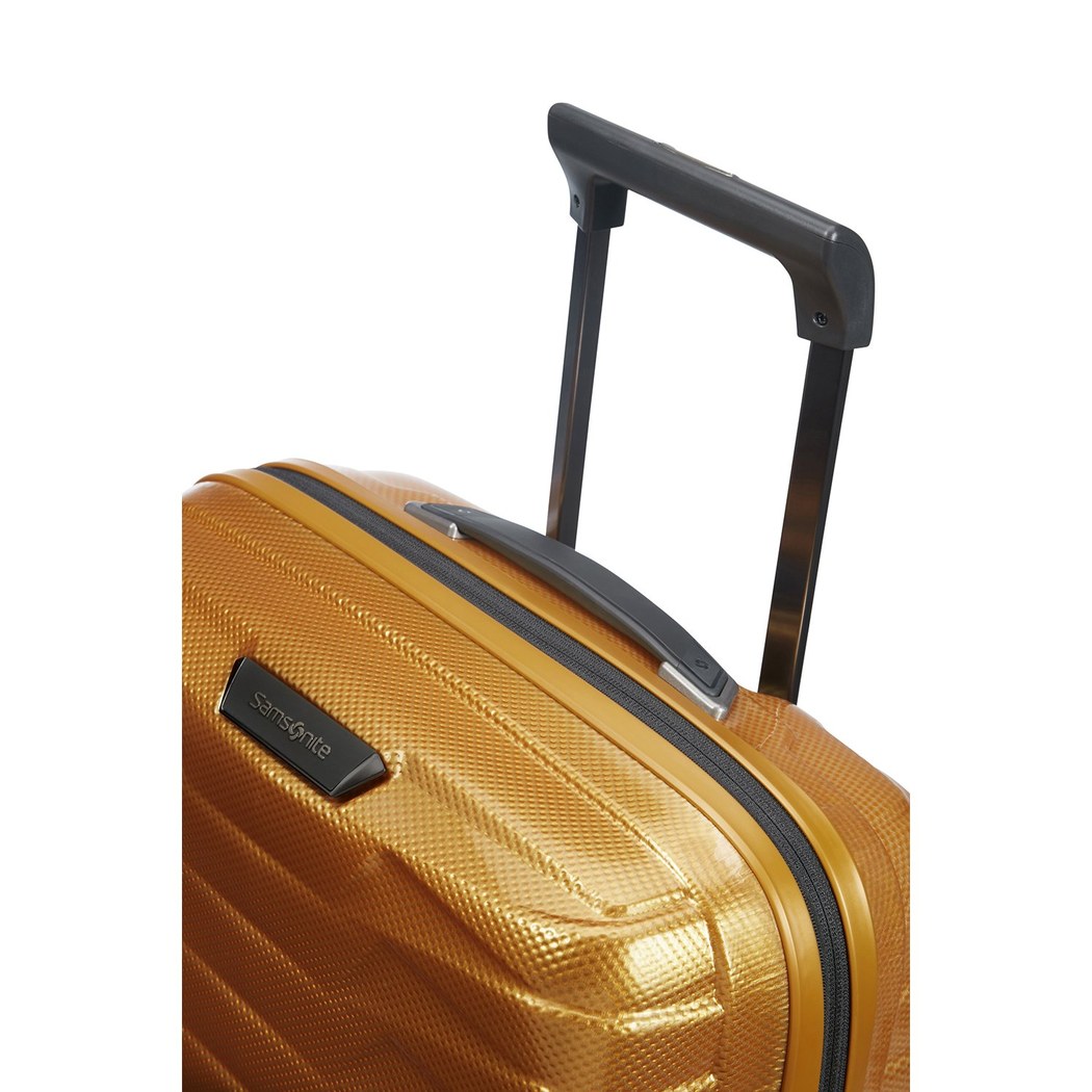 Samsonite Proxis - Spinner Sarı 4 Tekerlekli Körüklü Kabin Boy Valiz 55 cm