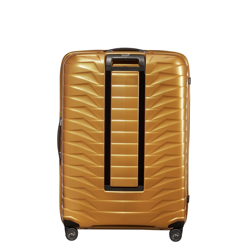 Samsonite Proxis - Spinner Sarı 4 Tekerlekli Ekstra Büyük Boy Valiz 81 cm