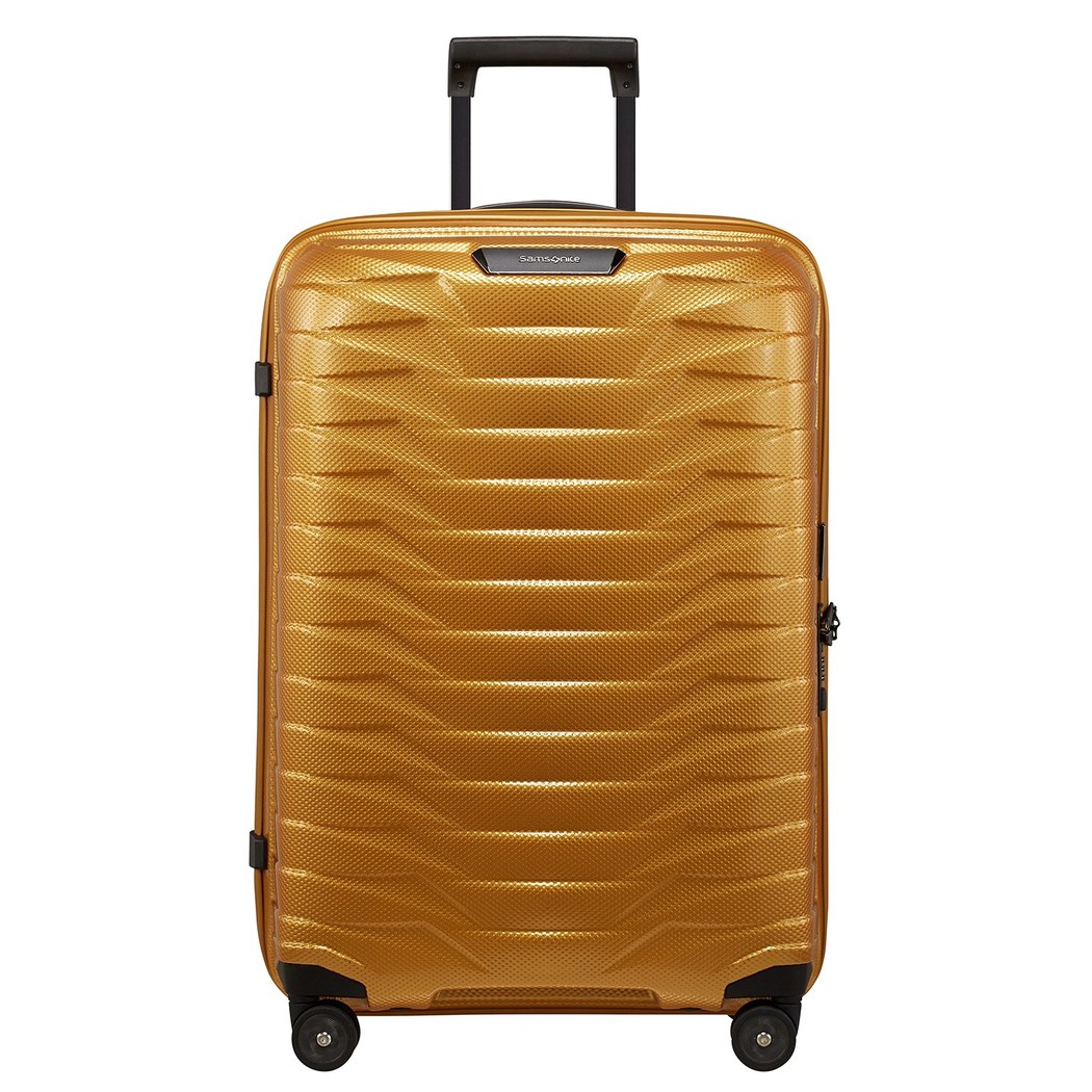 Samsonite Proxis - Spinner Sarı 4 Tekerlekli Orta Boy Valiz 69cm