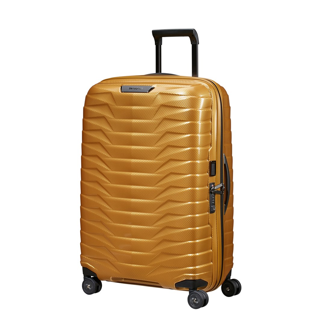 Samsonite Proxis - Spinner Sarı 4 Tekerlekli Orta Boy Valiz 69cm