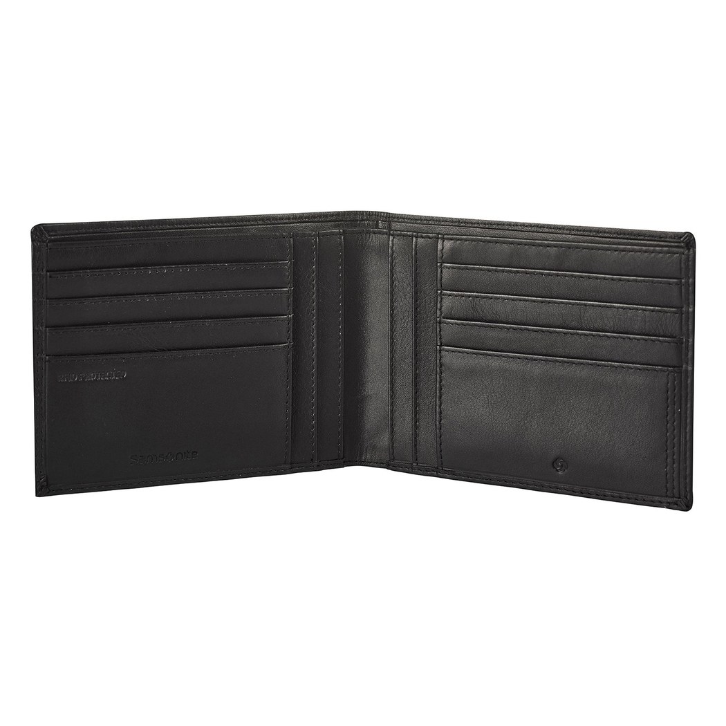 Samsonite Siyah Erkek Deri Cüzdan