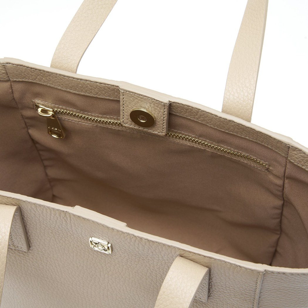 Sandio Bej Kadın Deri Omuz Çantası 