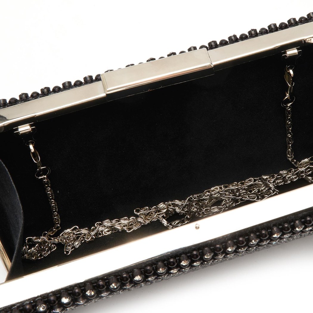 Sandy Siyah Kadın Gece Çantası