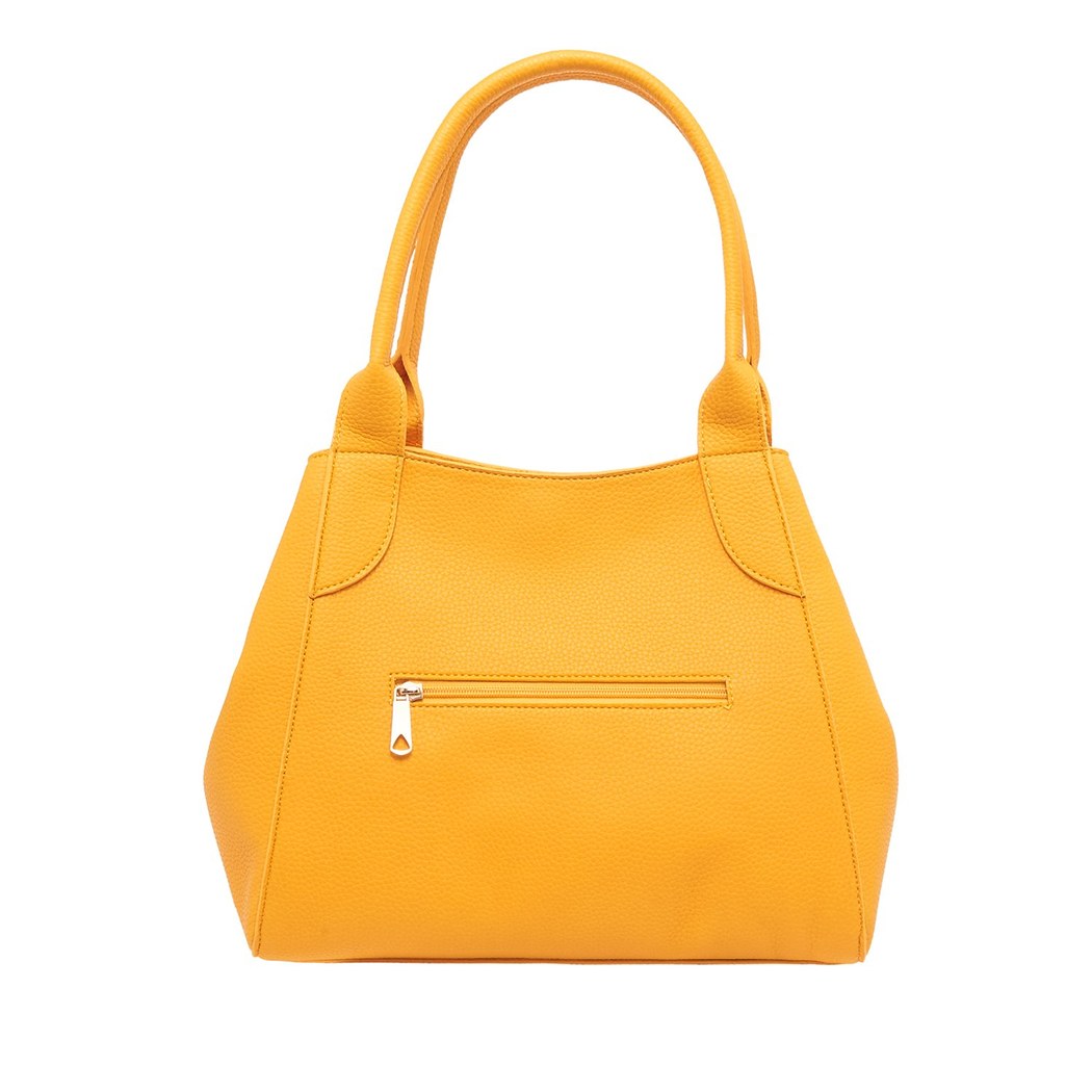 Sarı Donati Kadın Omuz Askılı Çanta
