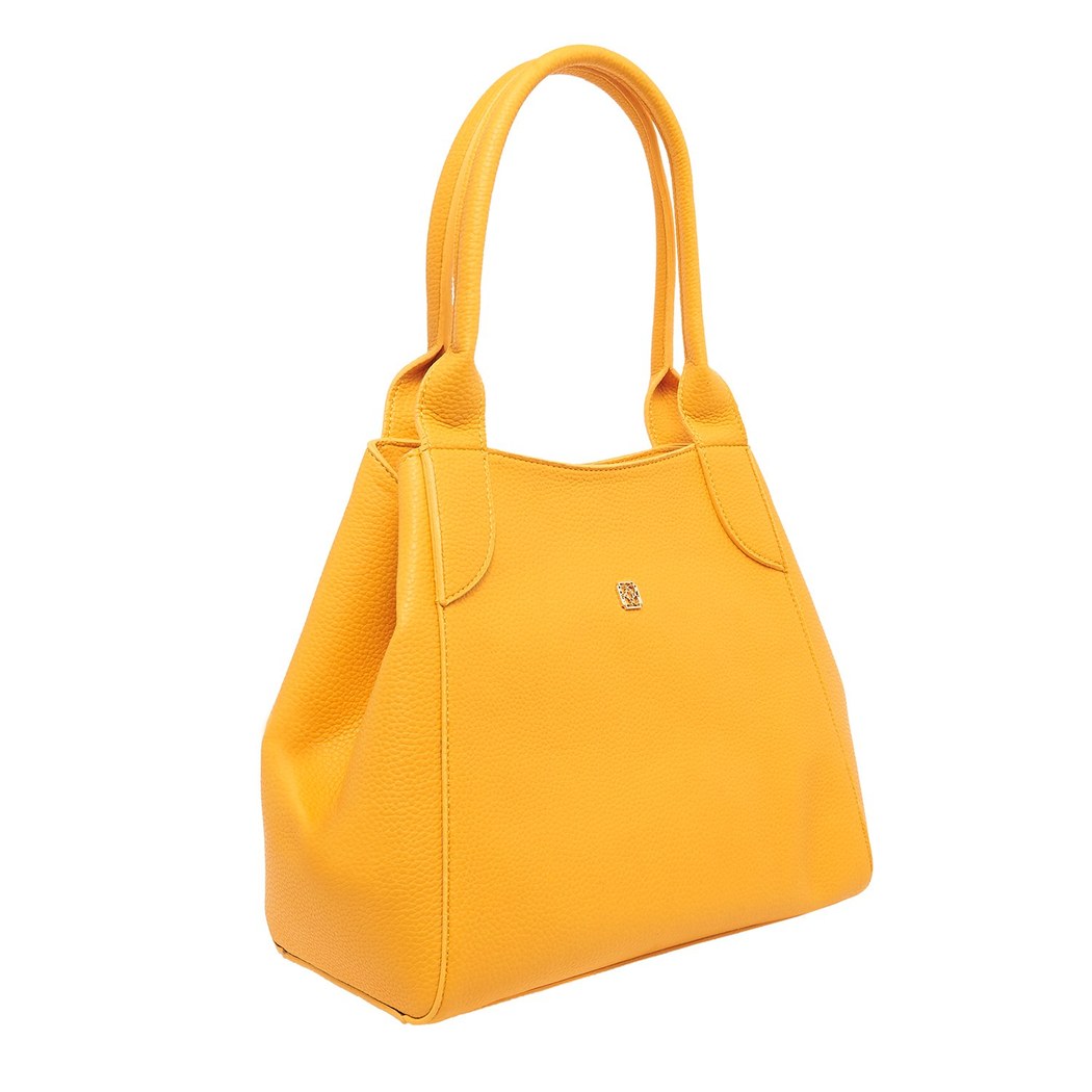 Sarı Donati Kadın Omuz Askılı Çanta