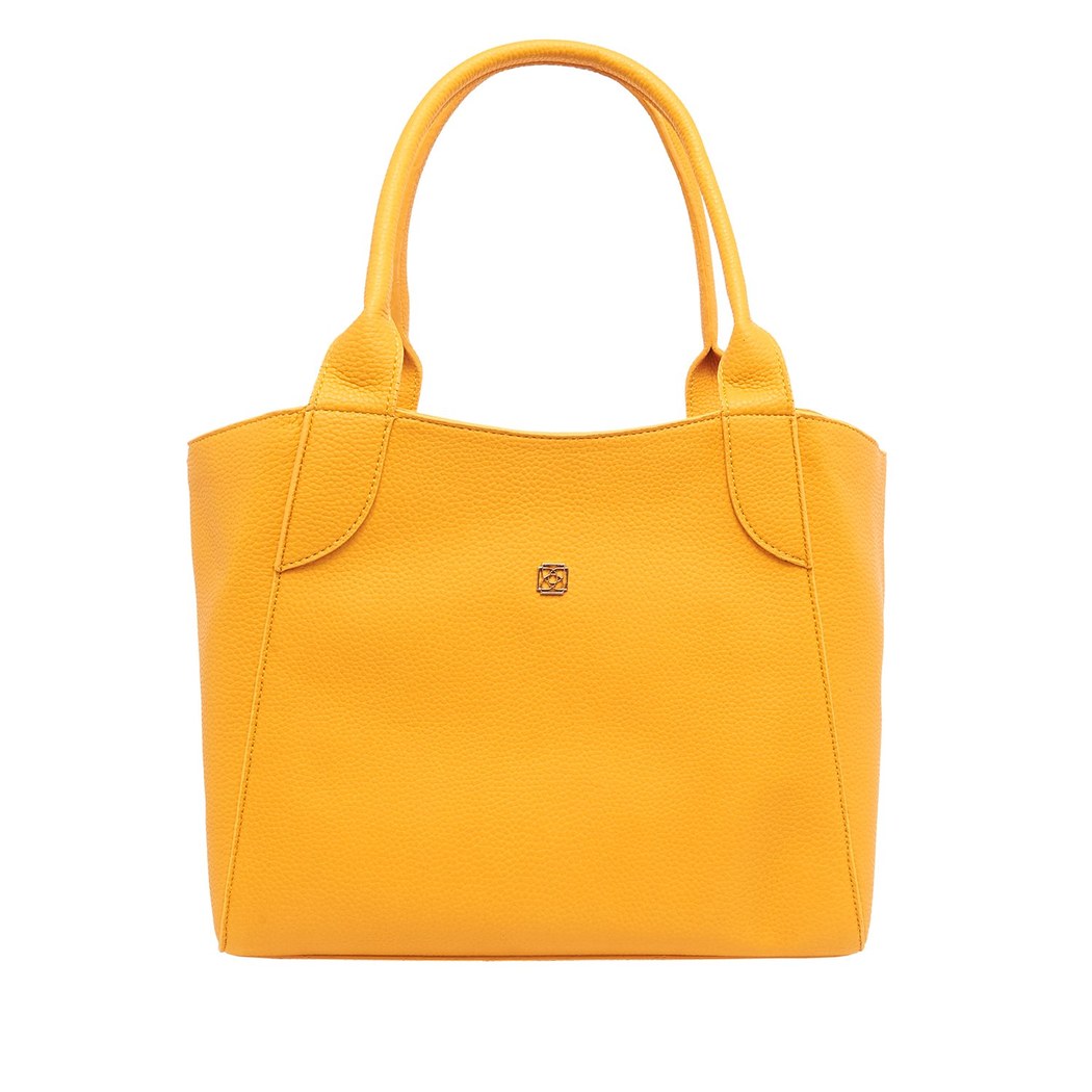 Sarı Donati Kadın Omuz Askılı Çanta