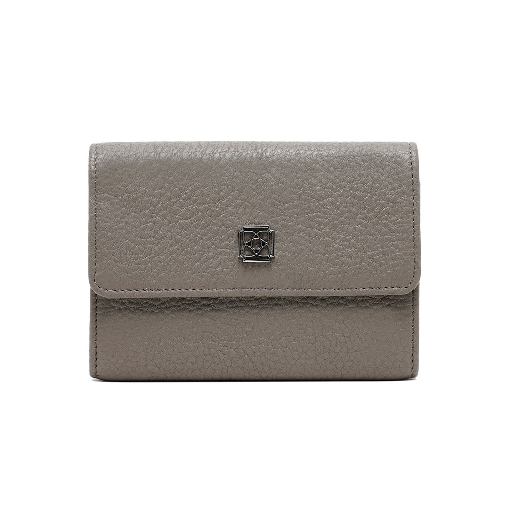 Sarina Gri Kadın Floter Deri Cüzdan