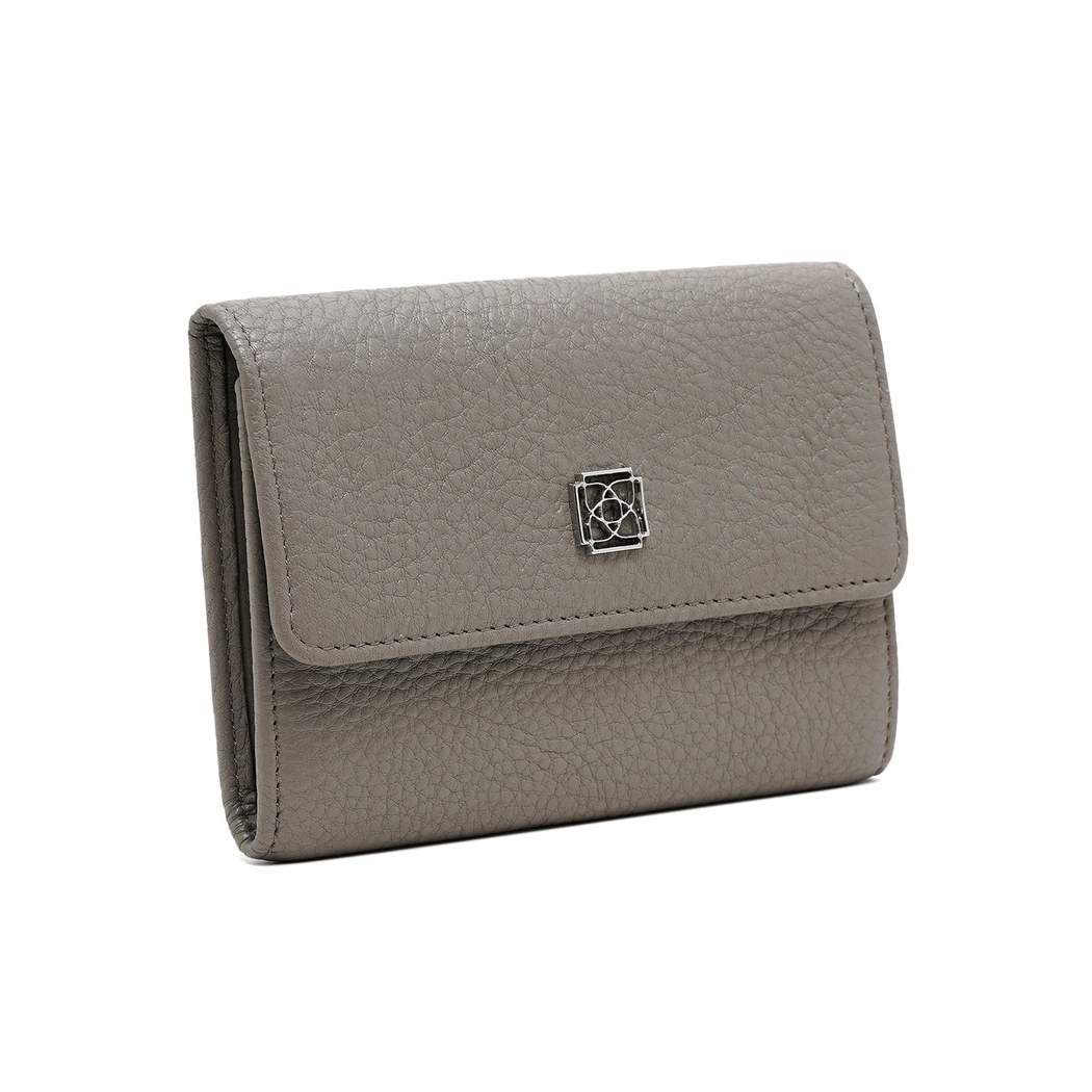 Sarina Gri Kadın Floter Deri Cüzdan