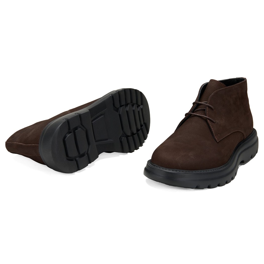 Selinda Kahve Erkek Deri Bot