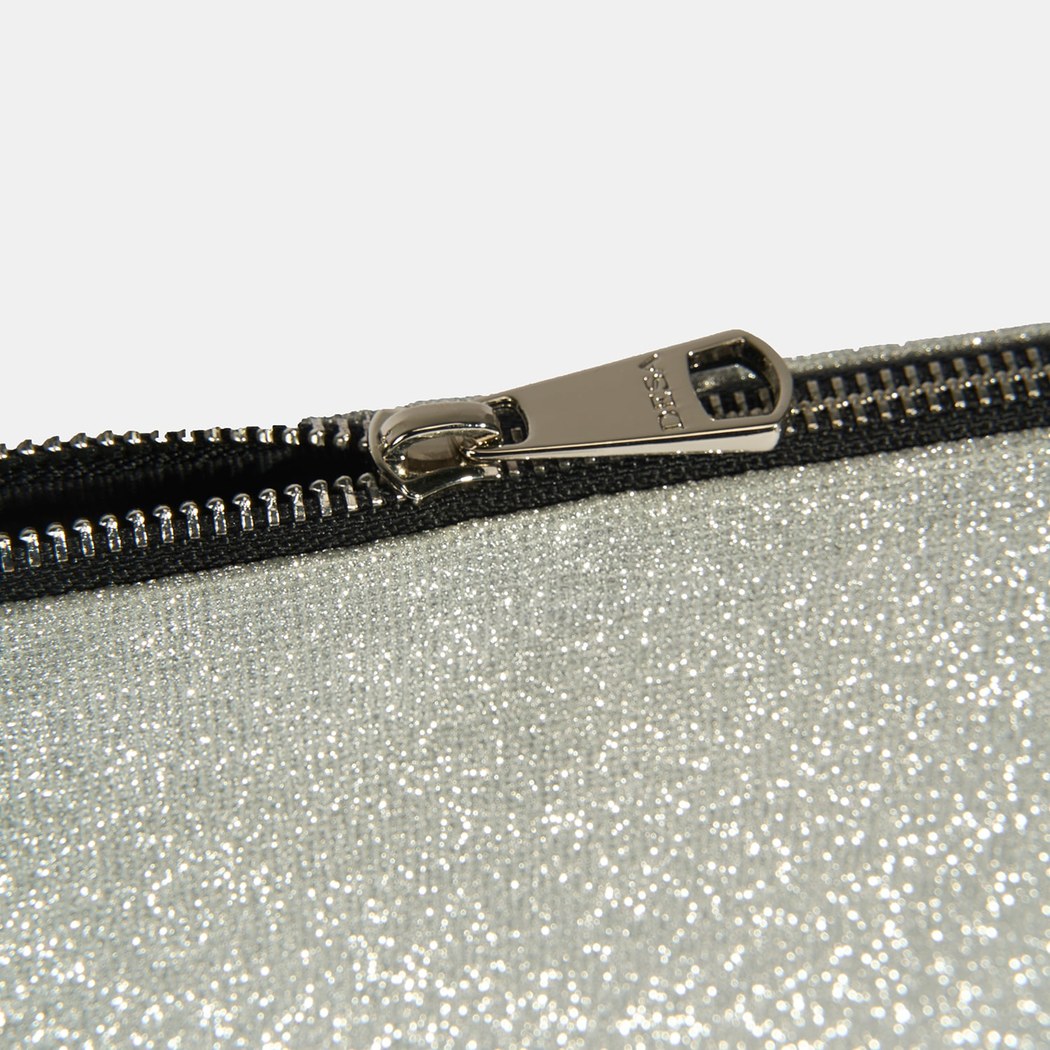 Selira Açık Gri Simli Kadın Portföy Çanta