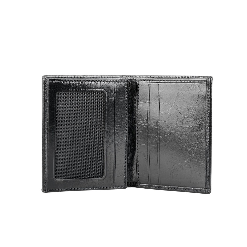 Selymes Siyah Erkek Deri Cüzdan