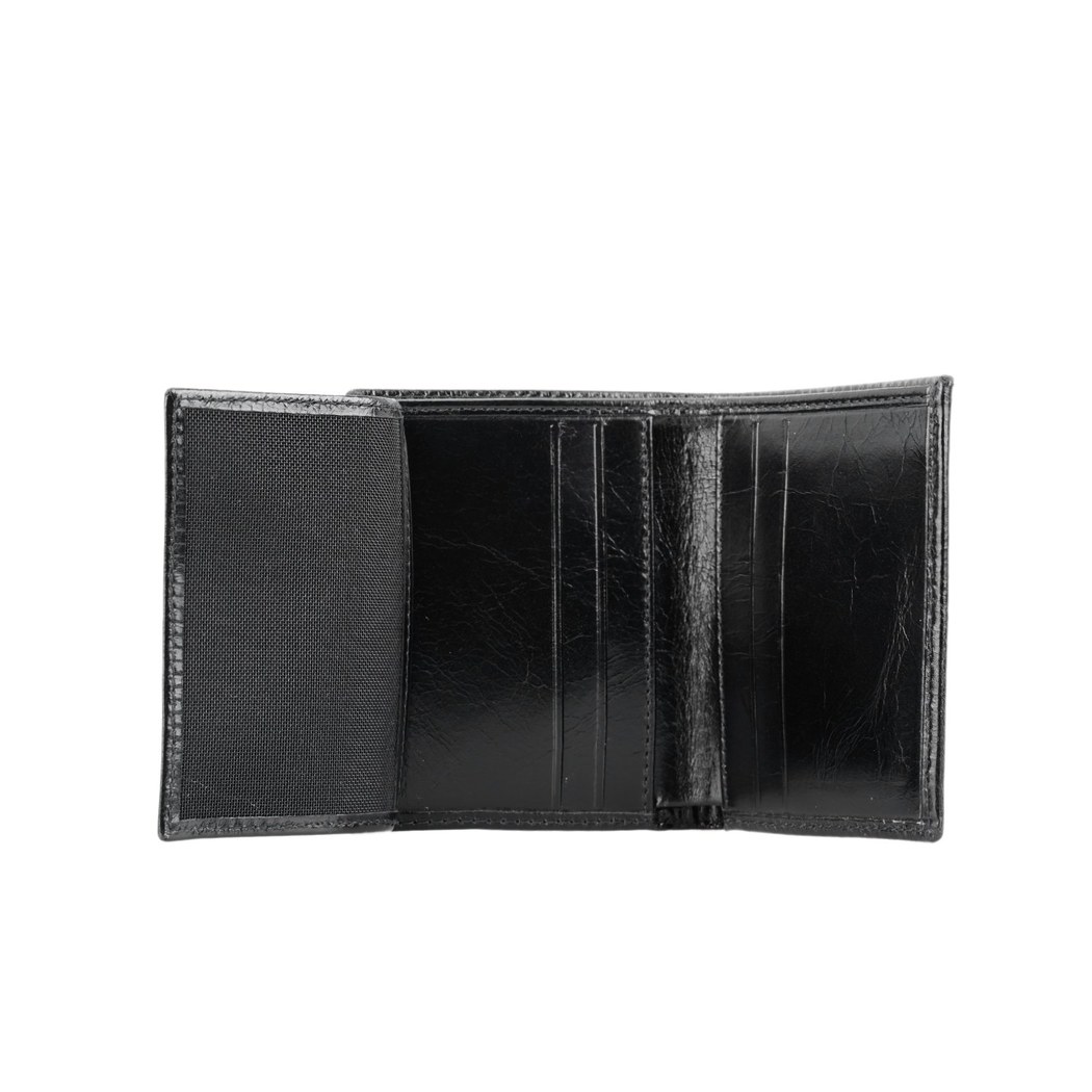 Selymes Siyah Erkek Deri Cüzdan
