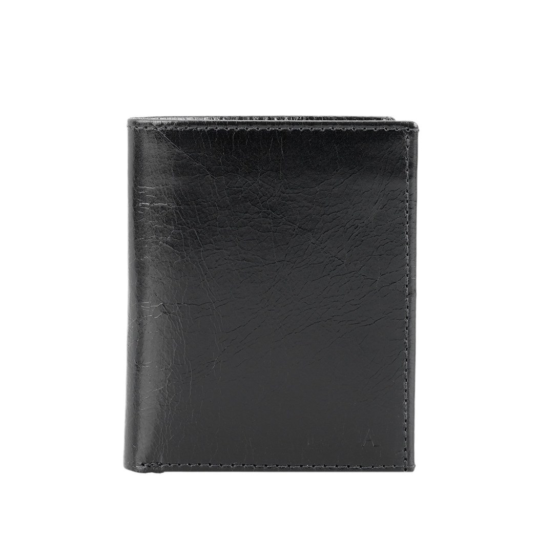 Selymes Siyah Erkek Deri Cüzdan