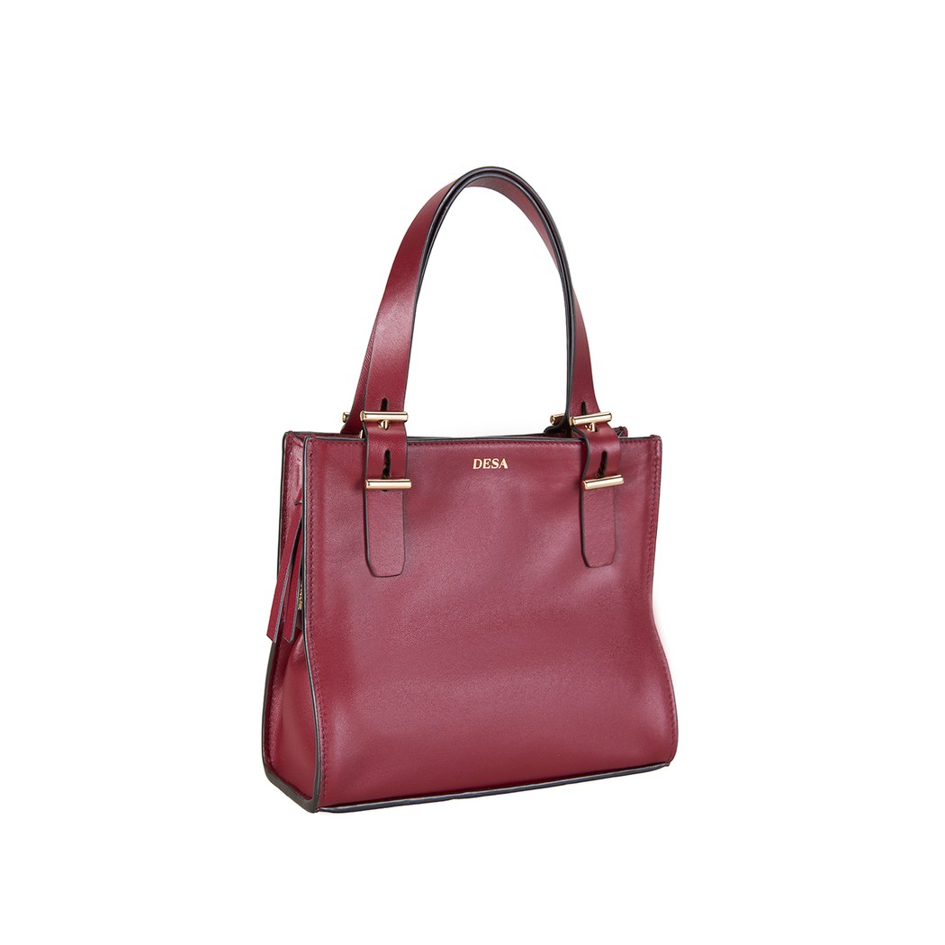 Seven Small Bordo Kadın Deri Omuz Çantası