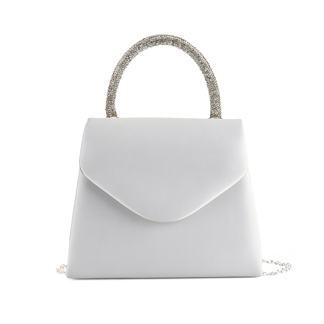 Shreya Gümüş Kadın Gece Çantası
