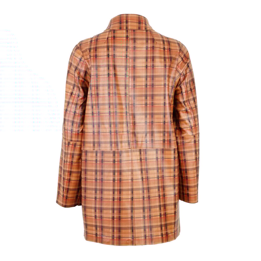 Sienna Konyak Kadın Çift Taraflı Süet Deri Pardösü