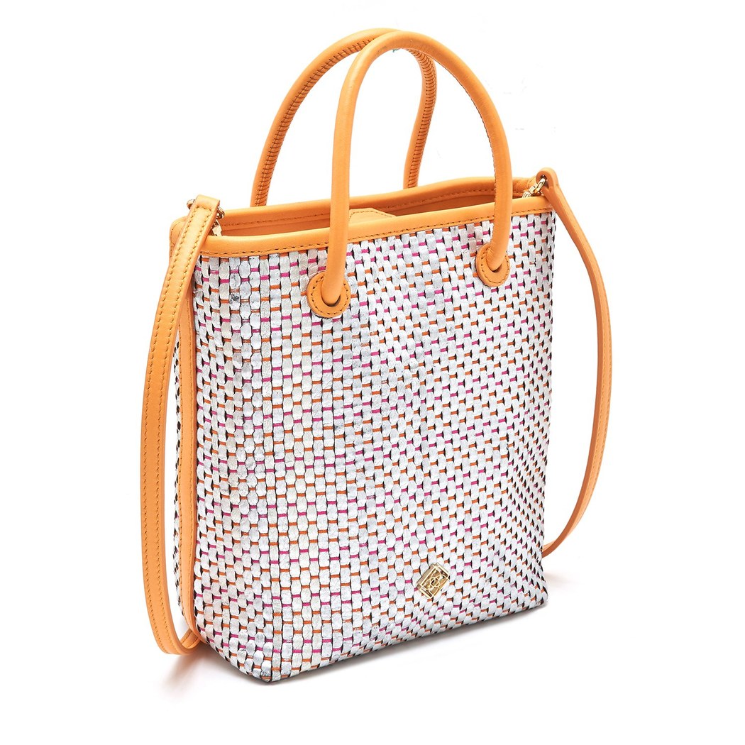 Silvia Gümüş Kadın Deri El Çantası 