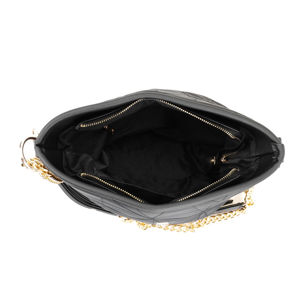 Siva Siyah Kadın Omuz Çantası