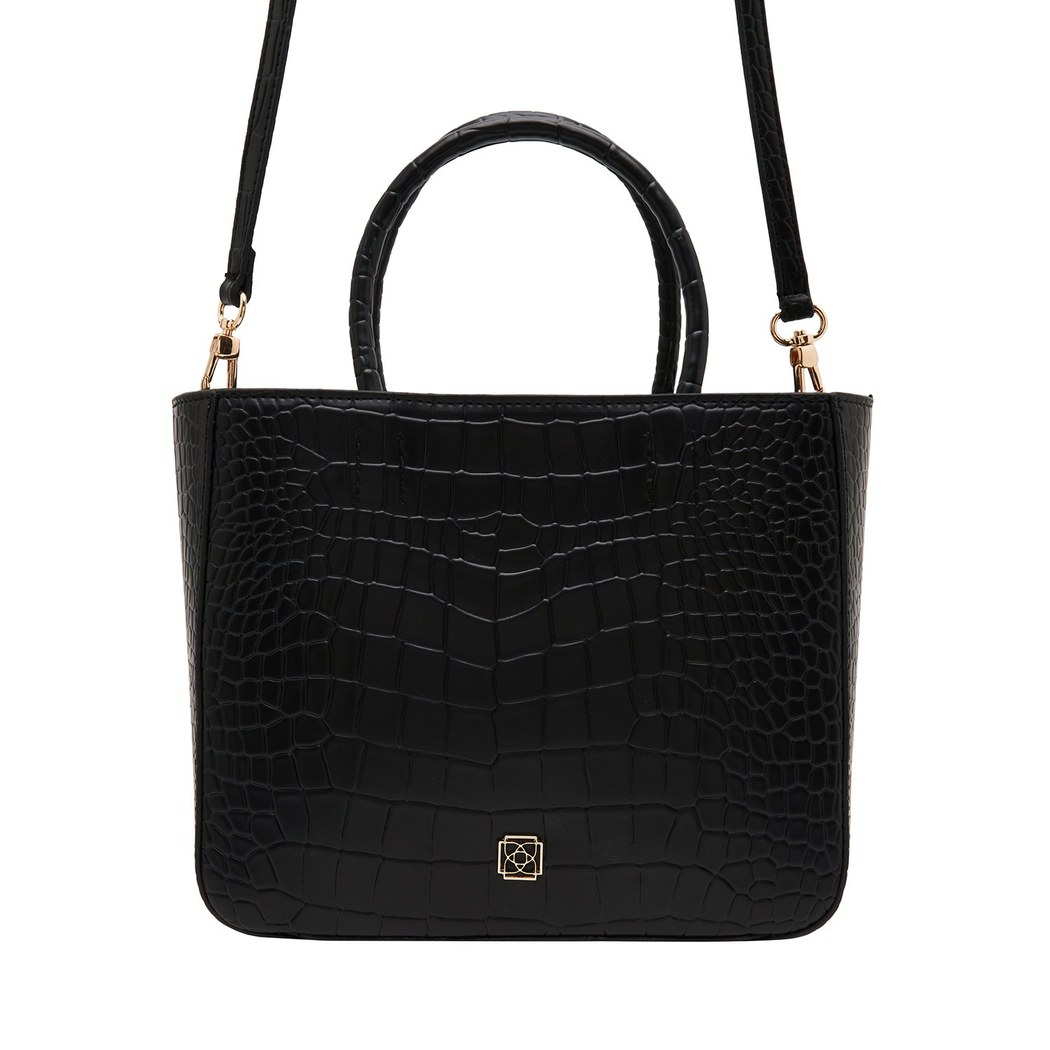 Siyah Alaine Kadın Omuz Askılı Çanta