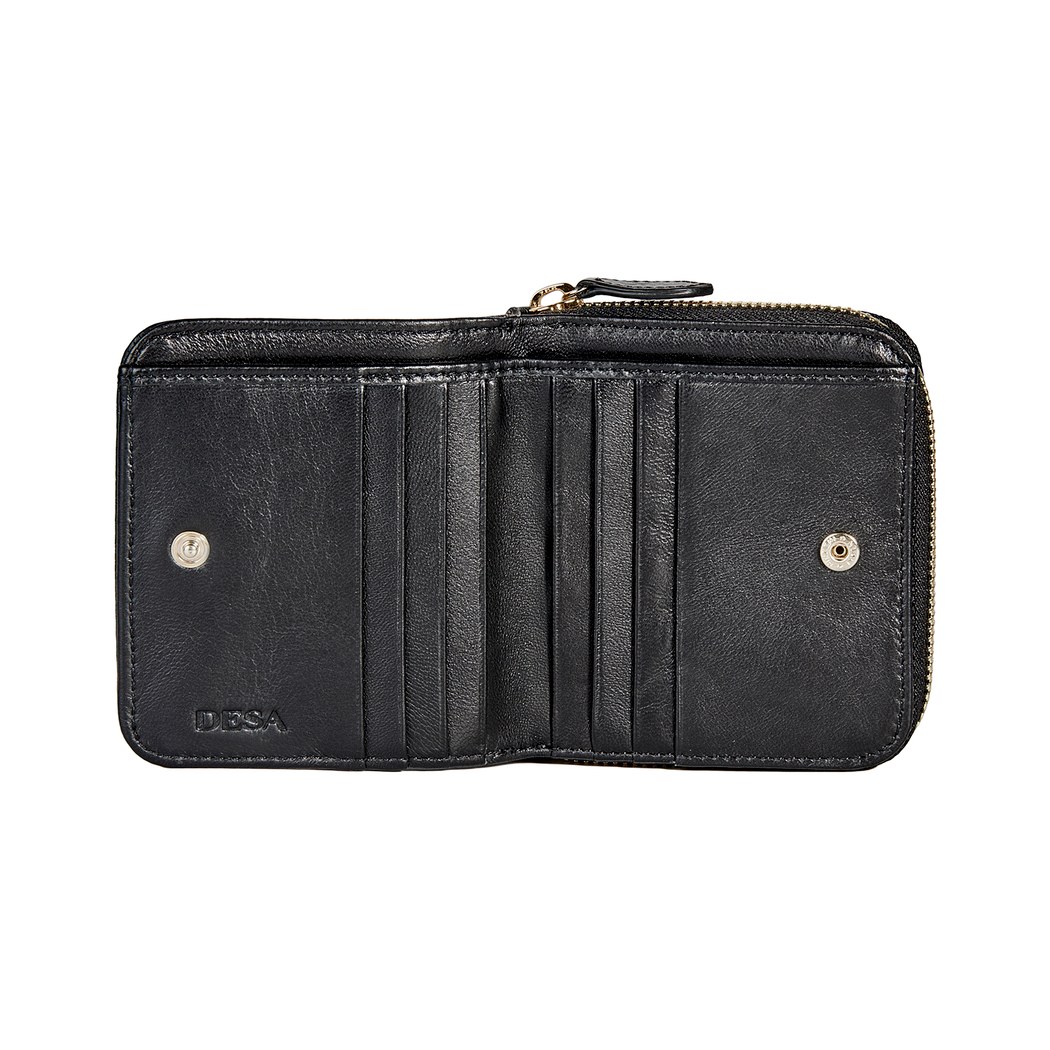 Siyah Aleece Kadın Deri Cüzdan