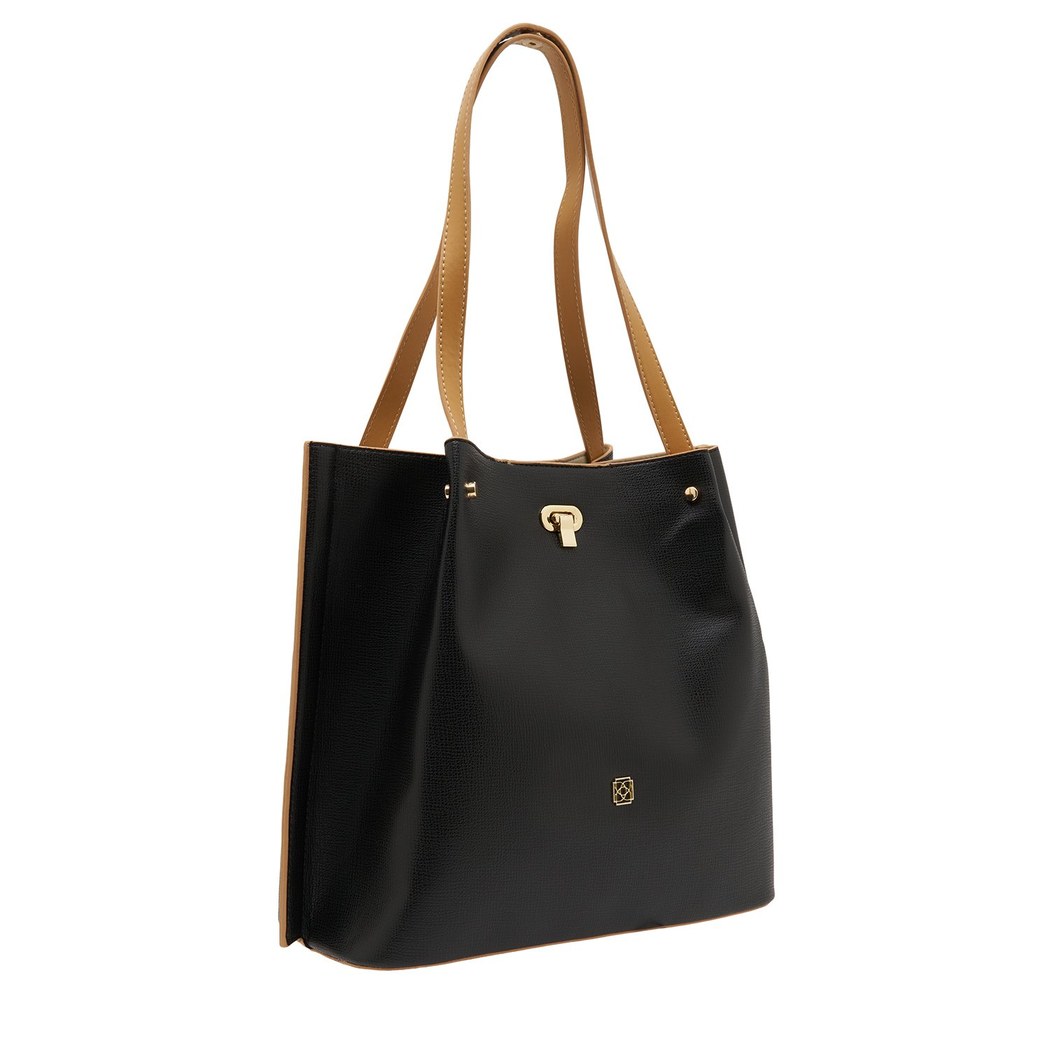 Siyah Alette Kadın Omuz Askılı Çanta