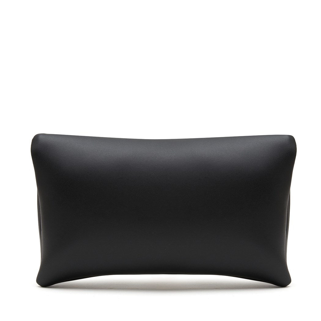 Siyah Amite Fiyonklu El Çantası